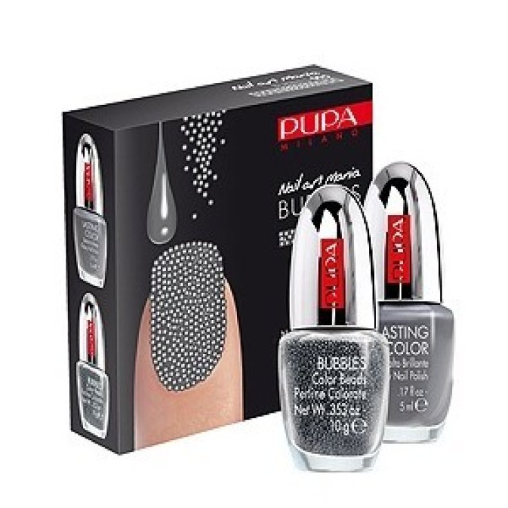 Pupa Nail Art Mania Bubbles Unghie Tridimensionali 005 Grey