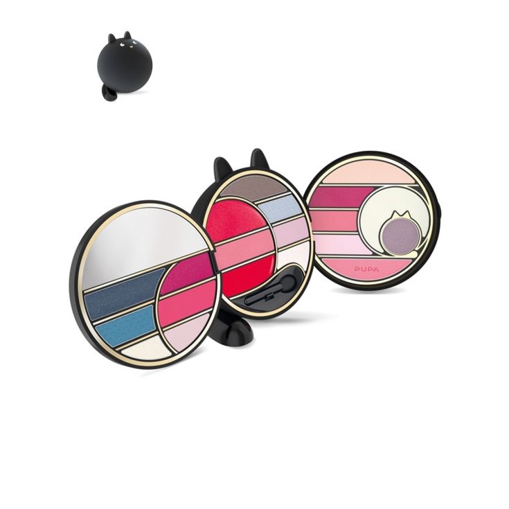 Pupa Cat 4 Nero Trousse Colori 011