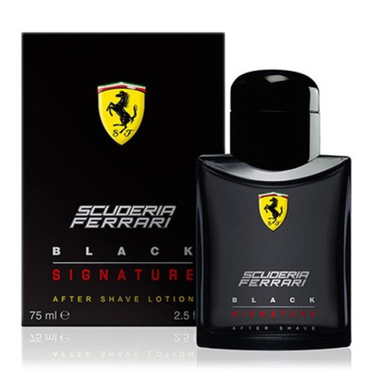 Scuderia Ferrari Black Signature After Shave Lotion 75ml