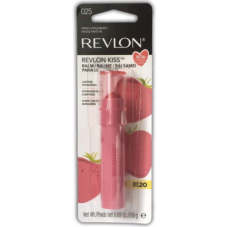 Revlon Kiss Balsamo Labbra Colore 025 Fresh Strawberry