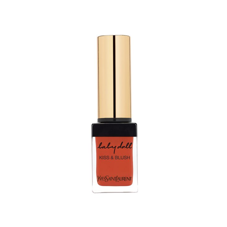 Yves Saint Laurent Baby Doll  Kiss & Blush  Rossetto Colore 24 Orange Intrepide 10ml