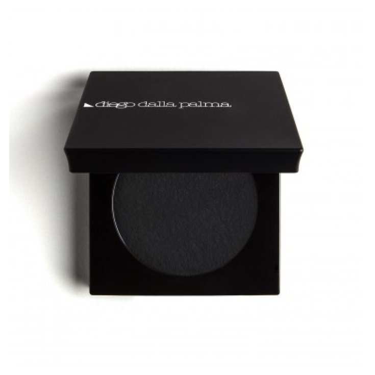 Diego Della Palma Polvere Compatta Opaca Ombretto Colore 159 Total Black