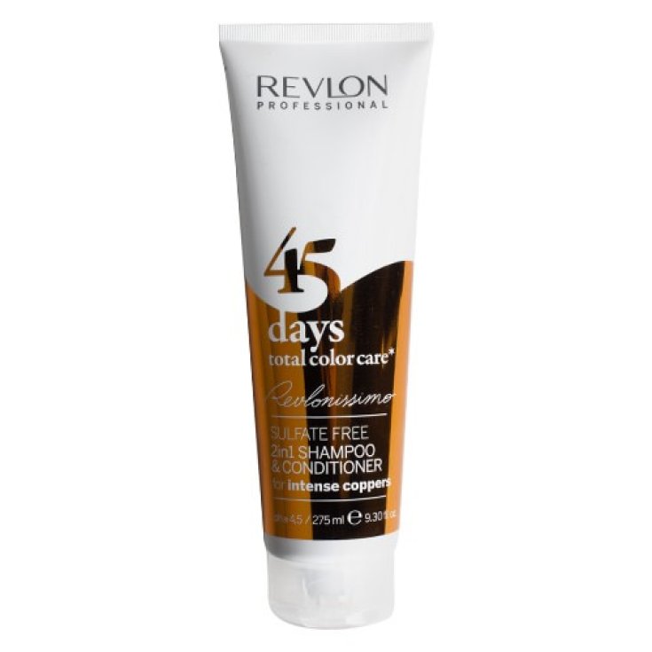 Revlon 45 Days 2In1 Shampoo Protezione Castano Ramato 275ml