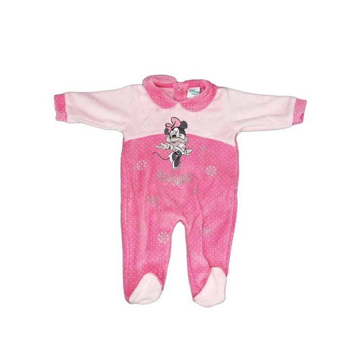 Tuta tutina ciniglia bimba neonato Arnetta Disney baby Minnie rosa fucsia 3 m