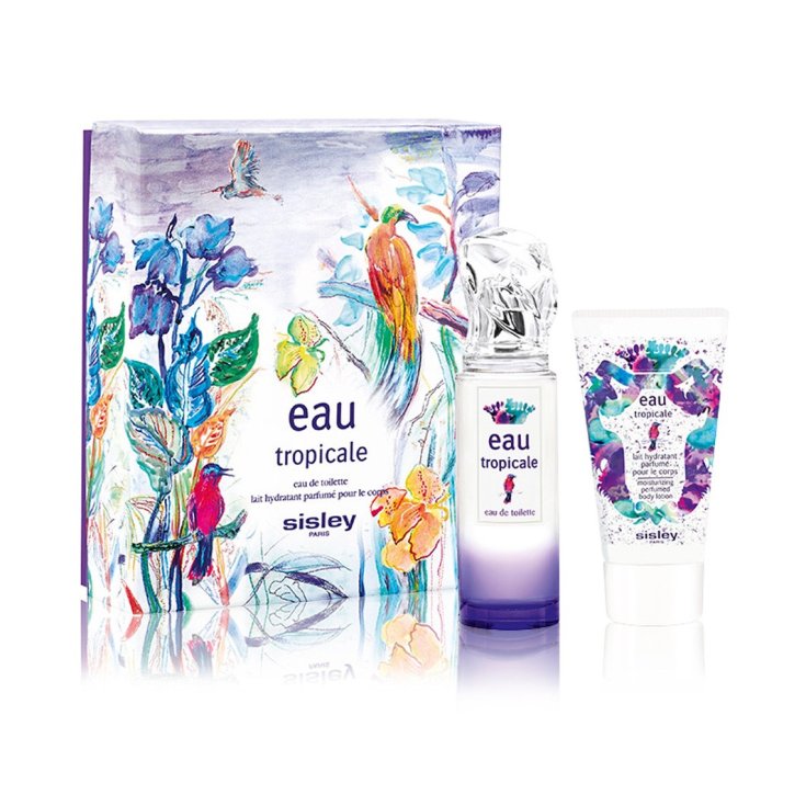 Sisley Eau Tropicale Kit Eau De Toilette Vapo 50 Ml + Lait Corps 100ml