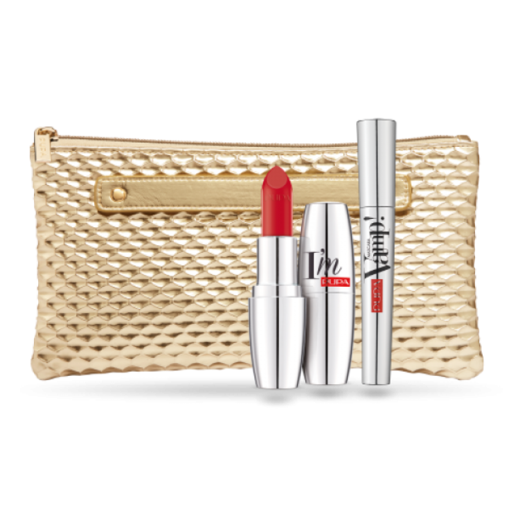 Pupa Kit Vamp! Mascara + Rossetto I'm + Pochette
