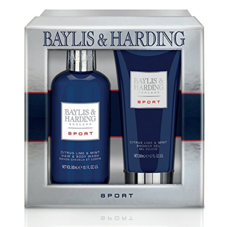 Baylis & Harding  Men's Sport Bagno Schiuma 300ml + Gel Doccia 200ml