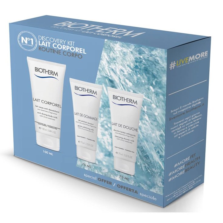 Biotherm Latte Corpo Kit Viaggio 3 Pezzi