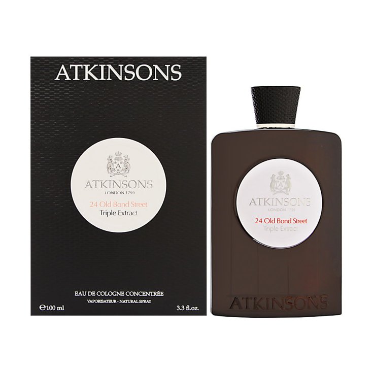 Atkinsons 24 Old Bond Street Triple Extrait Eau De Cologne Concentr&eacute;e Spray 100ml