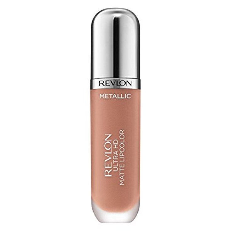 Revlon Ultra Hd Metallic Matte Lipcolor Rossetto Colore Glow 025