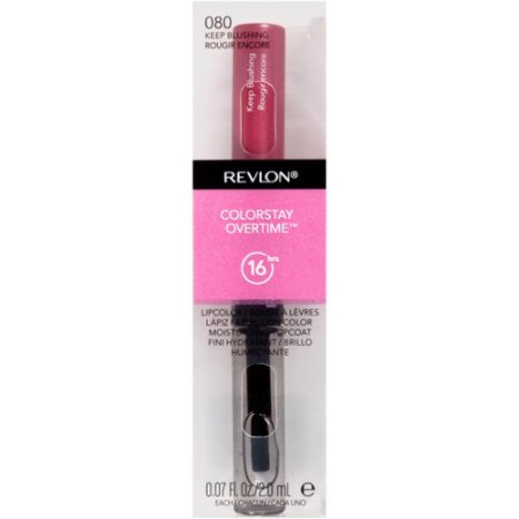 Revlon Overtime Lipcolor Rossetto Colore Keep Blushing 080