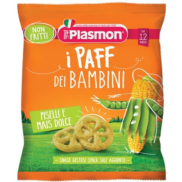 i PAFF DEI BAMBINI Piselli e Mais Plasmon&reg; 15g
