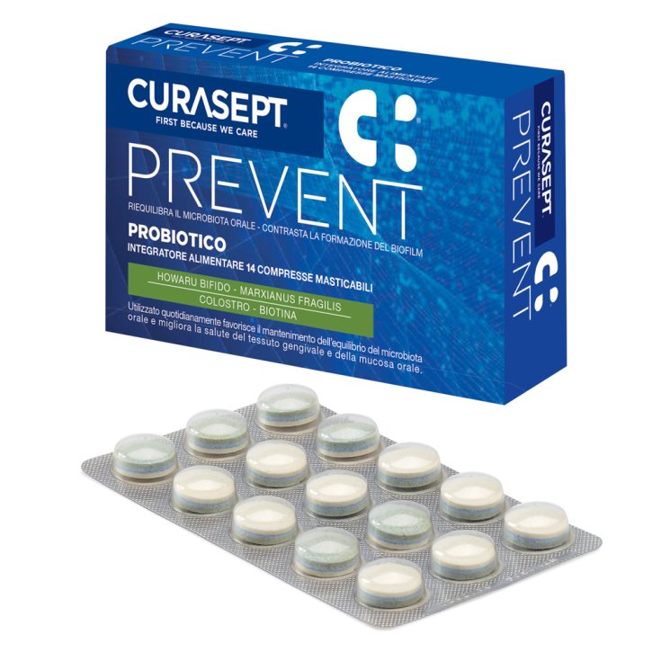 PREVENT Probiotici CURASEPT&reg; 14 Compresse