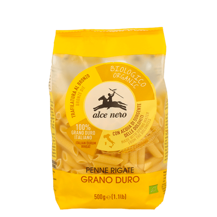 Penne Rigate Di Grano Duro Biologiche Alce Nero 500g
