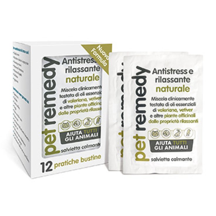 Pet Remedy Salviette - 12PZ.