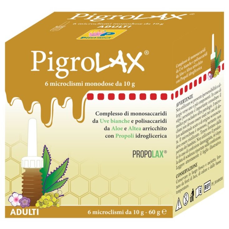 PigroLAX&reg; ADULTI PEDIATRICA&reg; 6 Microclismi