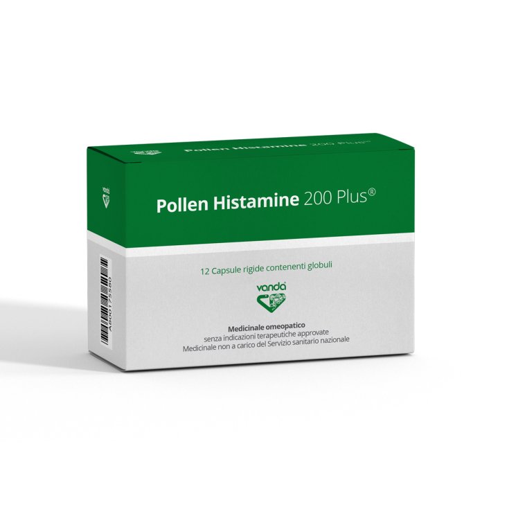 Pollen Histamine 200 Plus&reg; Vanda&reg; 12 Capsule