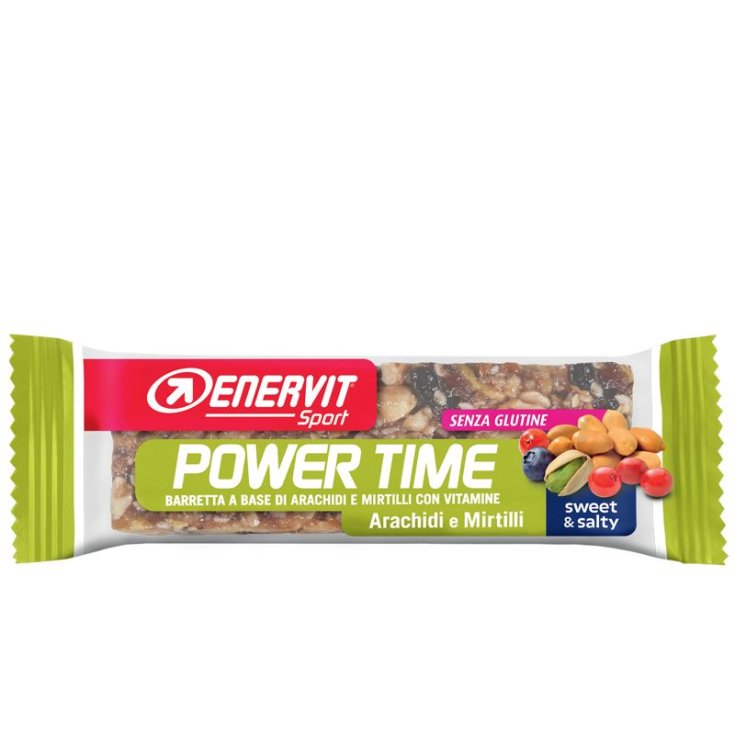 Power Time Barretta Arachidi E Mirtilli Enervit Sport Box 24 Barrette 30g