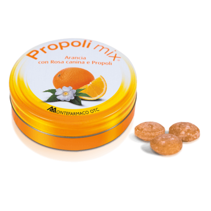 Propoli Mix&reg; Caramelle All'Arancia MONTEFARMACO 30 Caramelle