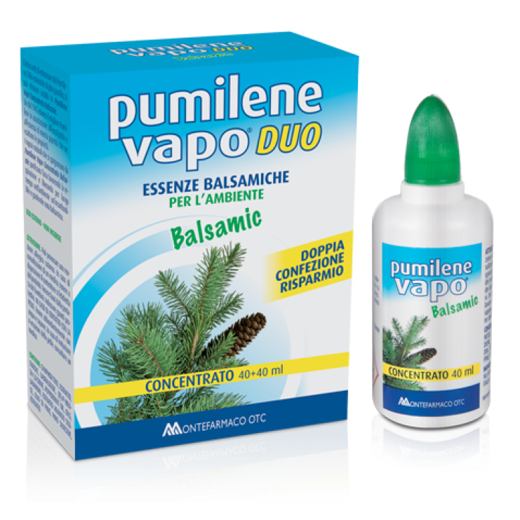 Pumilene&reg; Vapo Concentrato Balsamic MONTEFARMACO 2 Flaconcini Da 40ml