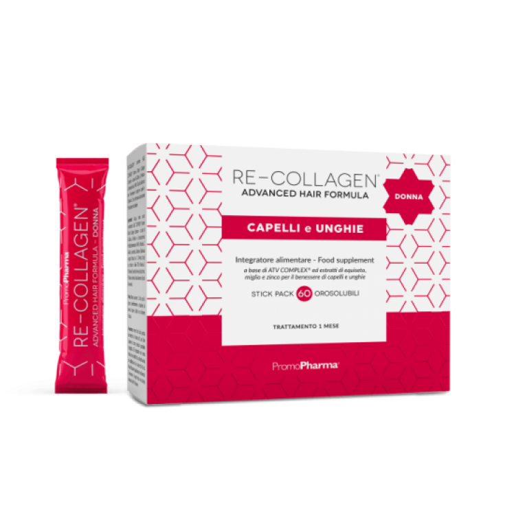 Re-Collagen&reg; Advanced Hair Formula Donna PromoPharma&reg; 60 Stick