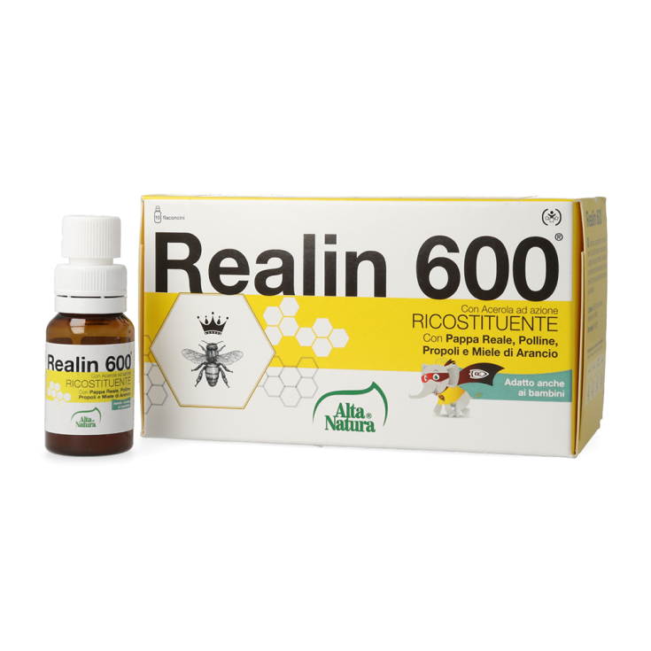 Realin 600&reg; Alta Natura&reg; 10 Flaconcini Da 10ml