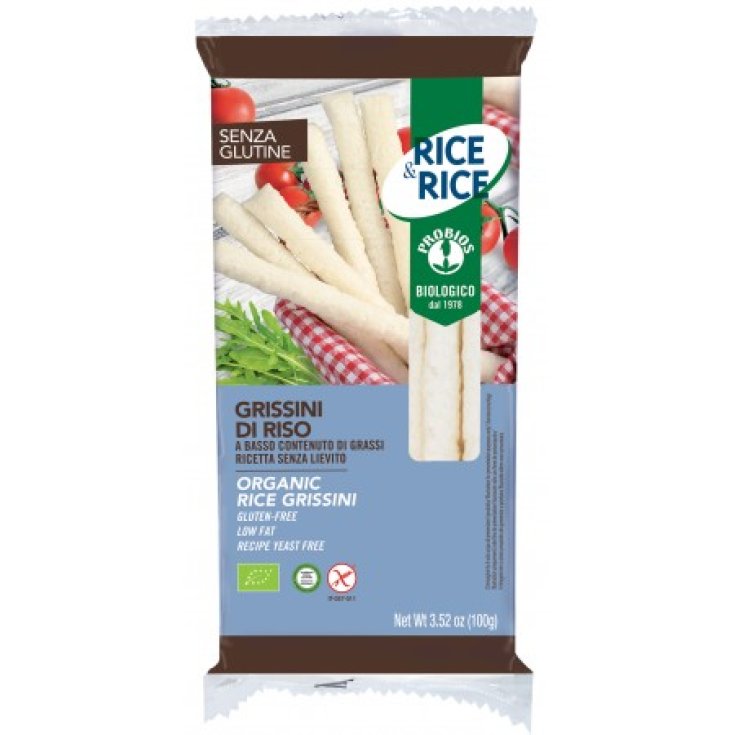 Grissini di Riso 100% Rice&Rice 100g