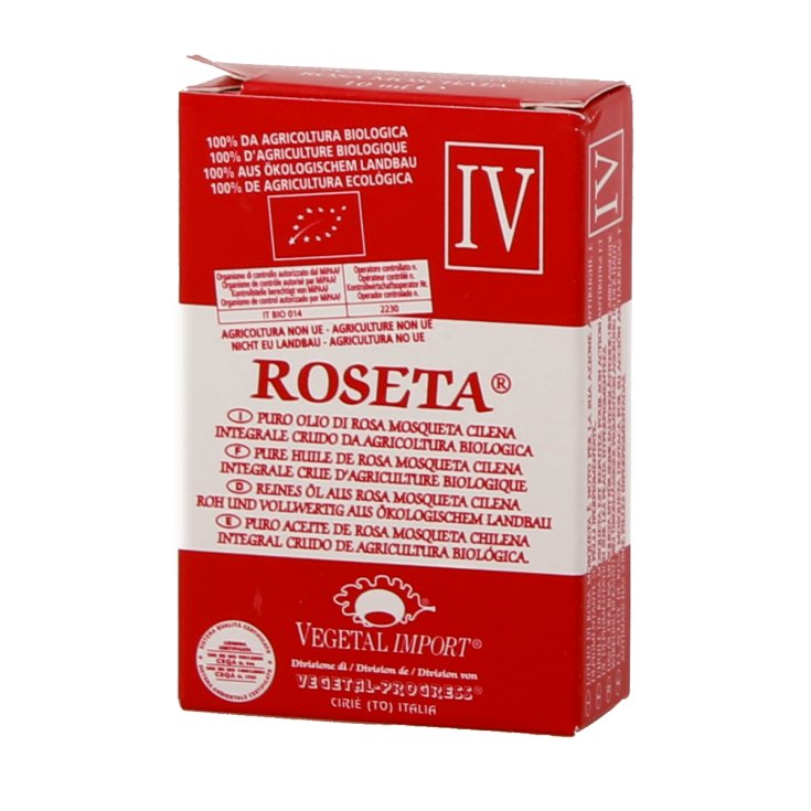 Roseta&reg; Puro Olio Di Rosa Vegetal Progress 10ml