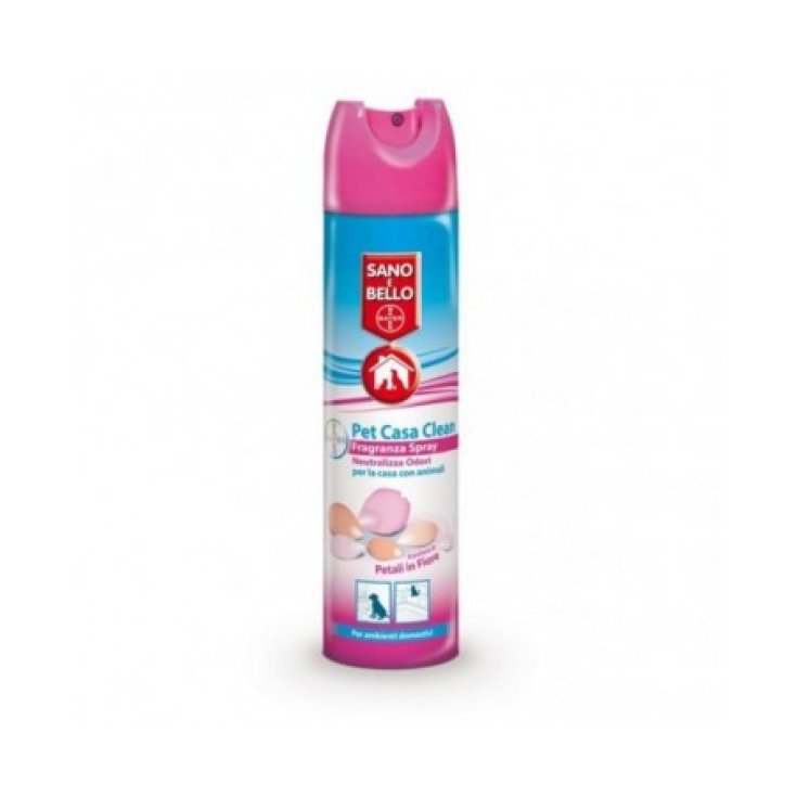 Sano E Bello Pet Casa Clean Spray Petali In Fiore BAYER 300ml