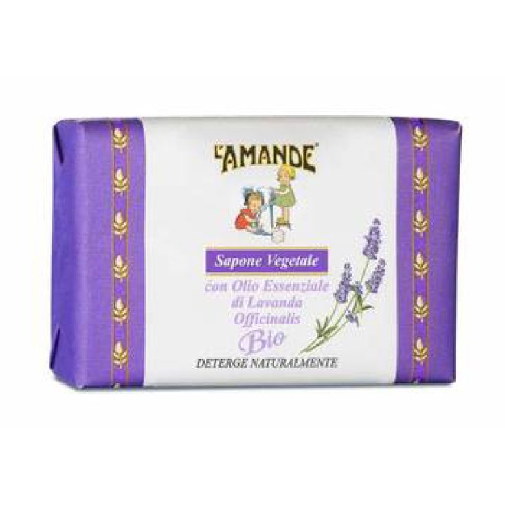 Sapone Vegetale Lavanda Officinalis Bio L'AMANDE&reg; 200g