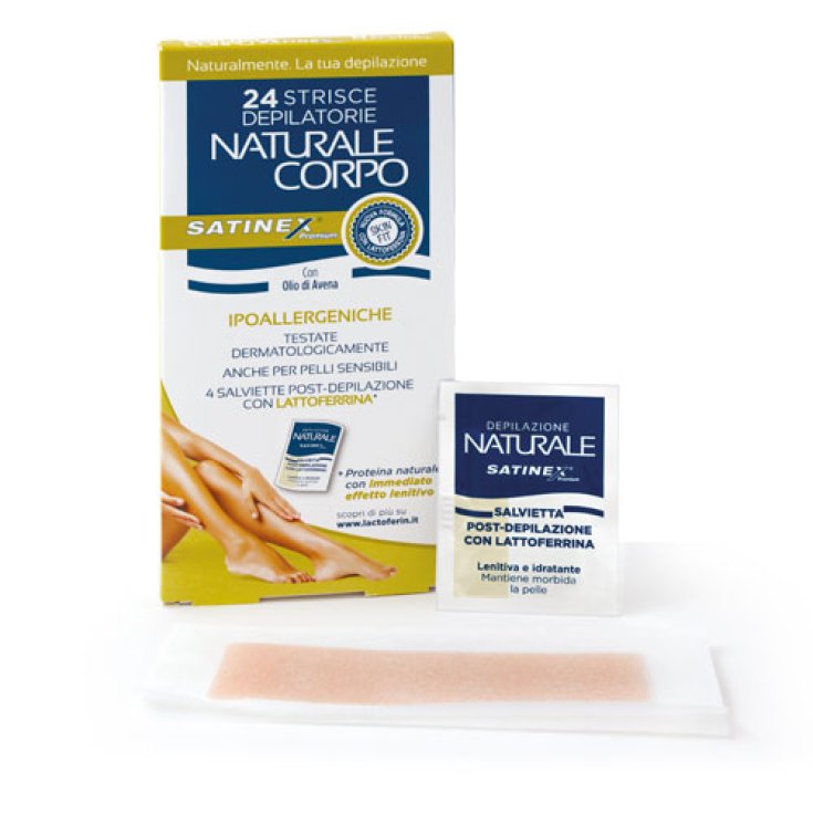 Satinex Premium Strisce Depilatorie Corpo Satinex