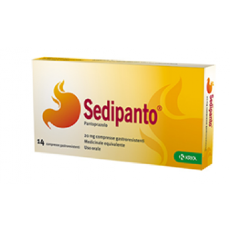 Sedipanto® Pantoprazolo 20mg KRKA 14 Compresse Gastroresistenti Sedipanto® Pantoprazolo 20mg KRKA 14 Compresse Gastroresistenti