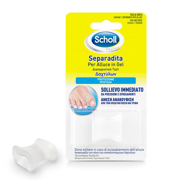 Separadita Per Alluce In Gel Scholl