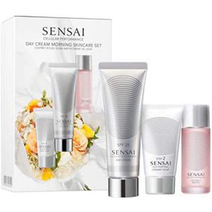Set Day Cream +Silky Purifying Creamy Soap +Lozione Cellular Performance Kanebo