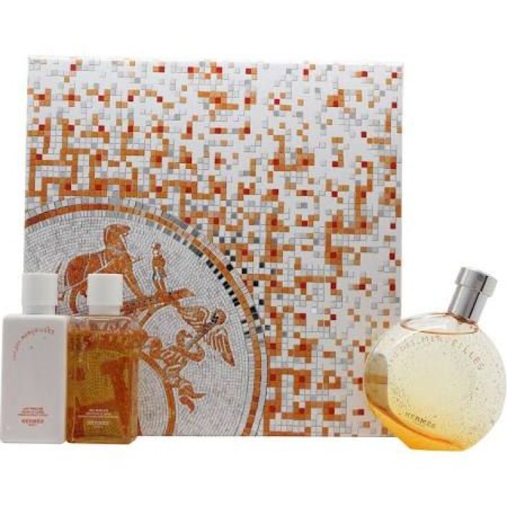 Set Regalo Eau Des Merveilles Eau de Toilette Donna + Latte Corpo + Gel Doccia Hermes