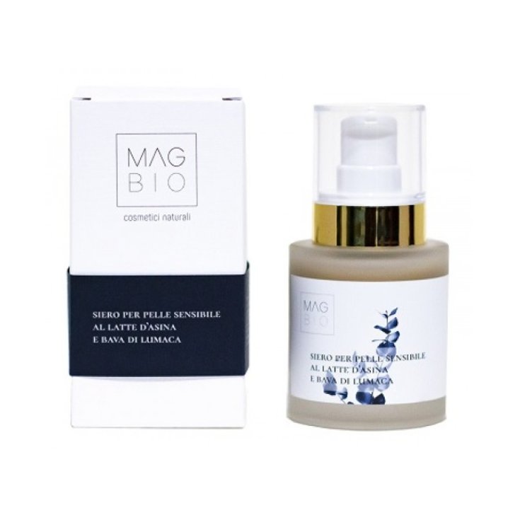 Siero Per Pelle Sensibile Al Latte D'Asina E Bava Di Lumaca Magbio 30ml