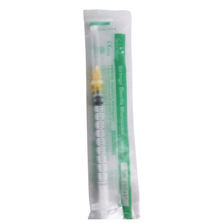 Siringa Monouso 3 Parti Con Ago Greetmed&reg; 1 Pezzo