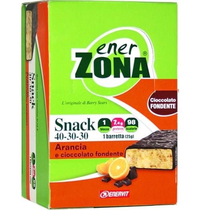 Snack 40-30-30&reg; Orange Enervit EnerZona&reg; Balance Box 30 Barrette