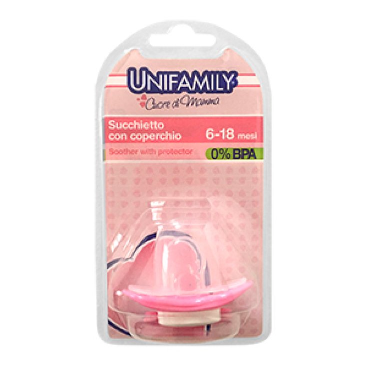 Succhietto 6-18 Girl Silicone Unifamily&reg; 1 Pezzo