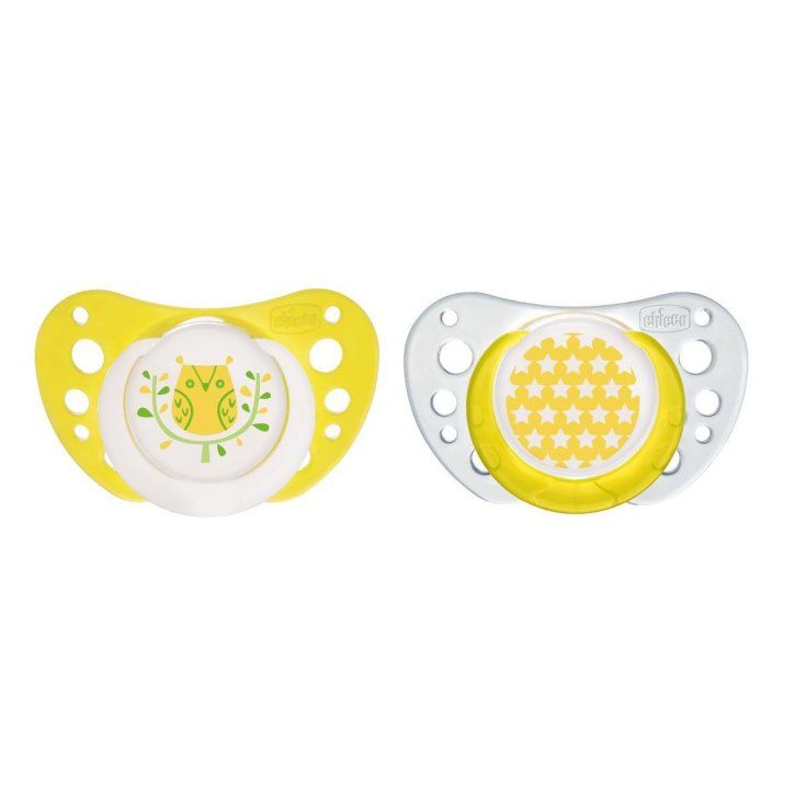 Succhietto PhysioForma&trade; Air 6-16m In Caucci&ugrave; Lumi Chicco&reg; 2 Pezzi