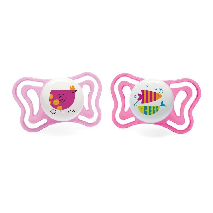 Succhietto PhysioForma&trade; Light 16-36m In Silicone Bimba Chicco&reg; 2 Pezzi