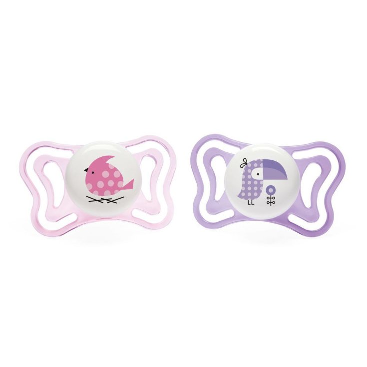 Succhietto PhysioForma&trade; Light 2-6m In Silicone Bimba Chicco&reg; 2 Pezzi