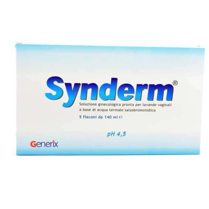 Synderm® Soluzione Ginecologica 5 Flaconi Da 140ml Synderm® Soluzione Ginecologica 5 Flaconi Da 140ml
