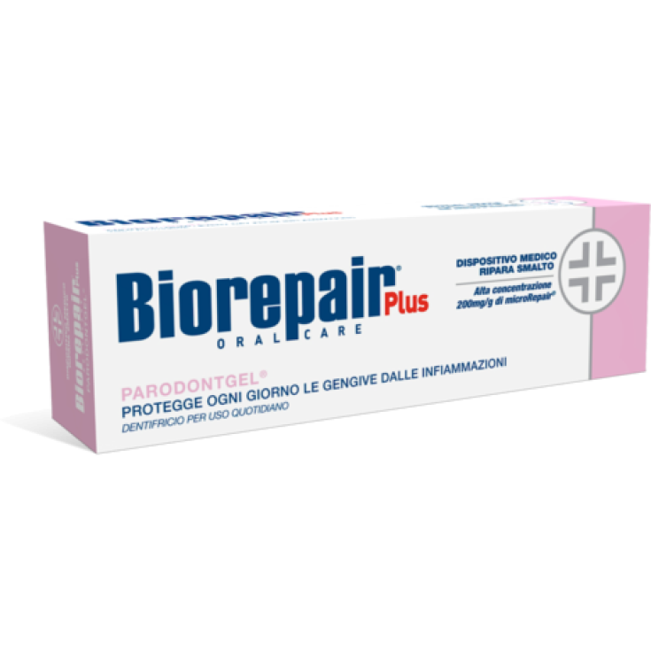 Biorepair Oral Care Plus Parodontgel Protegge le Gengive dalle Infiammazioni 75ml