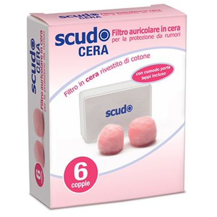 Tappi Auricolari In Cera Scudo 6 Coppie