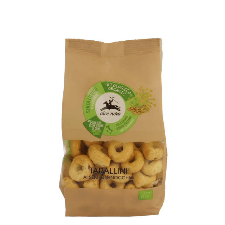 Tarallini Al Finocchietto Selvatico Biologici Alce Nero 250g