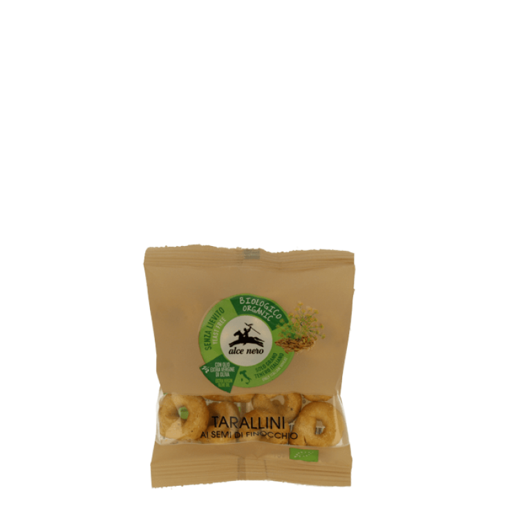 Tarallini Al Finocchietto Selvatico Biologici Alce Nero 40g