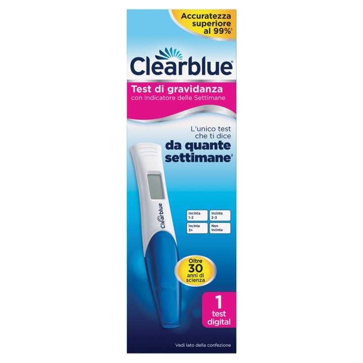 Test Di Gravidanza Digitale Clearblue&reg; 1 Test