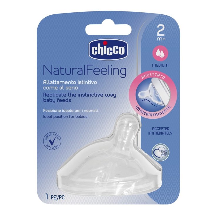 Tettarella NaturalFeeling 2m+ (Flusso Medio) Chicco&reg;