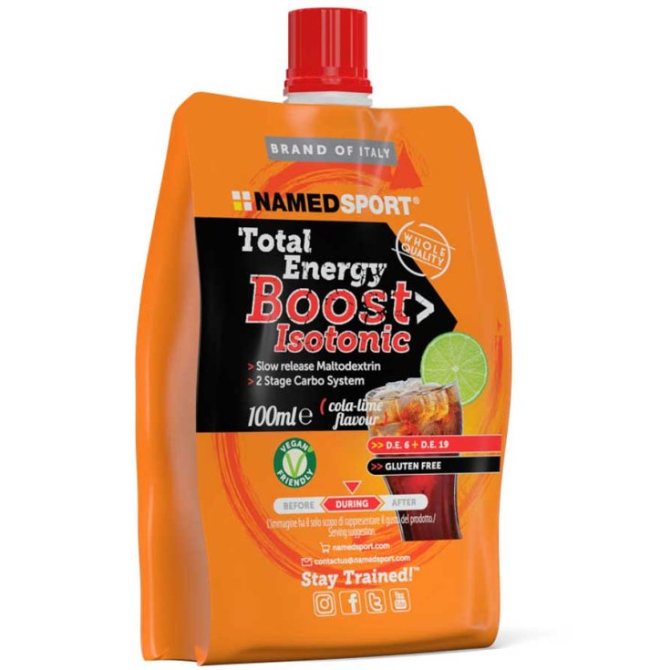 Total Energy Boost Isotonic Cola/lime NamedSport&reg; 100ml